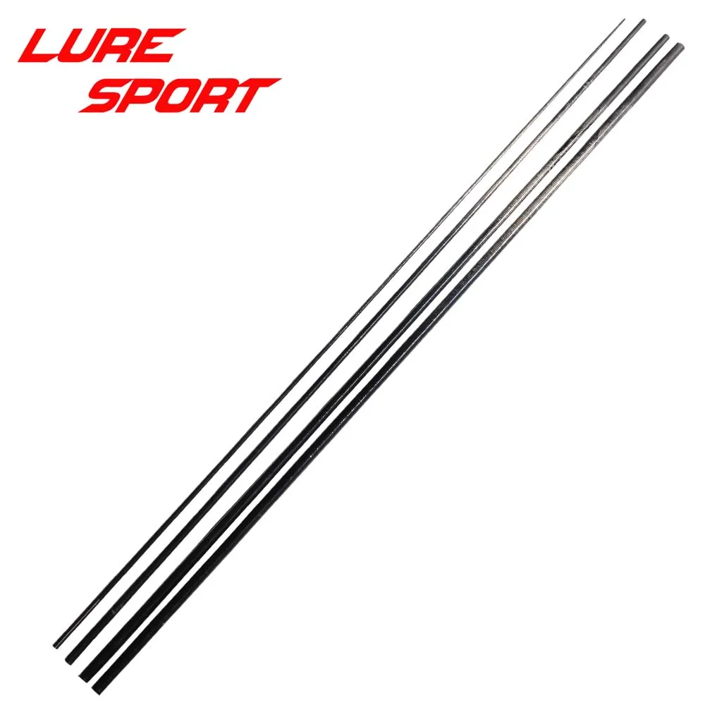 

LureSport fly rod carbon blank 9 футов 9WT 10WT 4 секции 40T Toray, углеродный стержень для ремонта деталей, DIY аксессуары