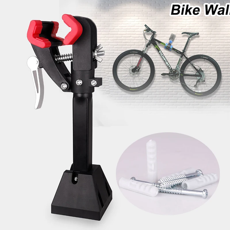 

Heavy Duty Wall Mount Road Bike Storage Bracket Mechanical Repair MTB Bicycle Holder Stand Clamp Work Bracket Bicycle Accessorie