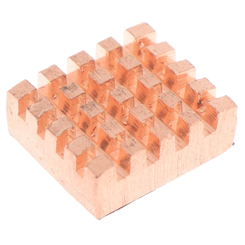 

1pc Copper Heat Sink and 3 pcs Aluminum Heat Sink cooler cooling pads radiator For Raspberry Pi 4B