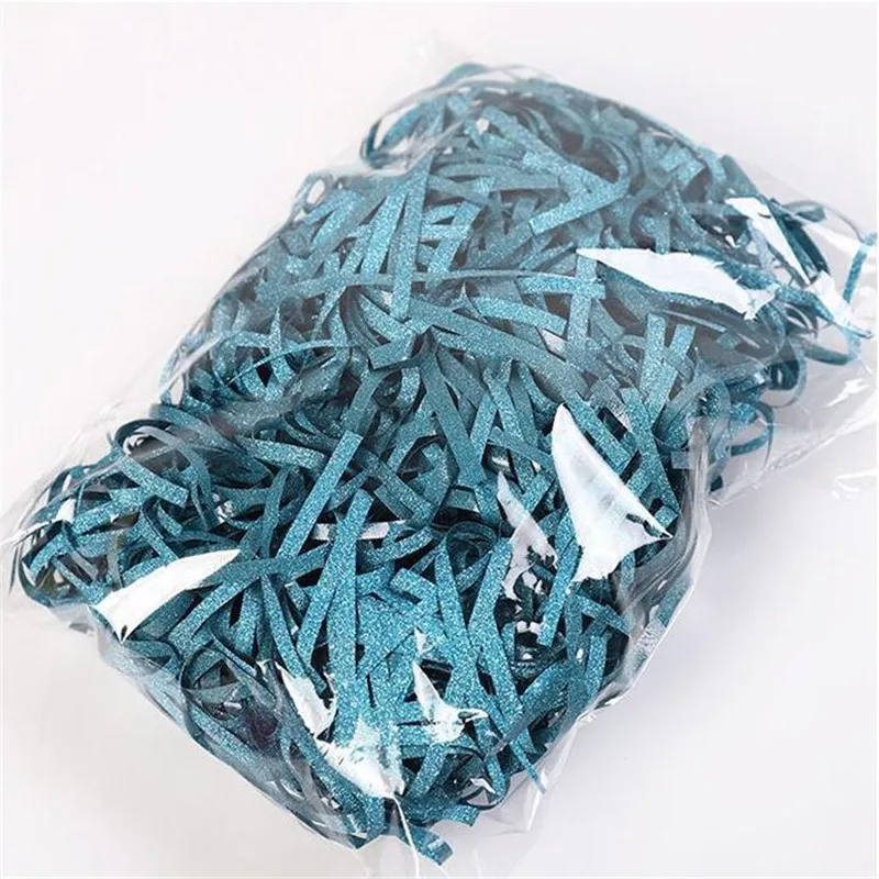 1 Упаковка из 20g Сияющие блестящие туфли с перекрестными шнурками волокна раффия