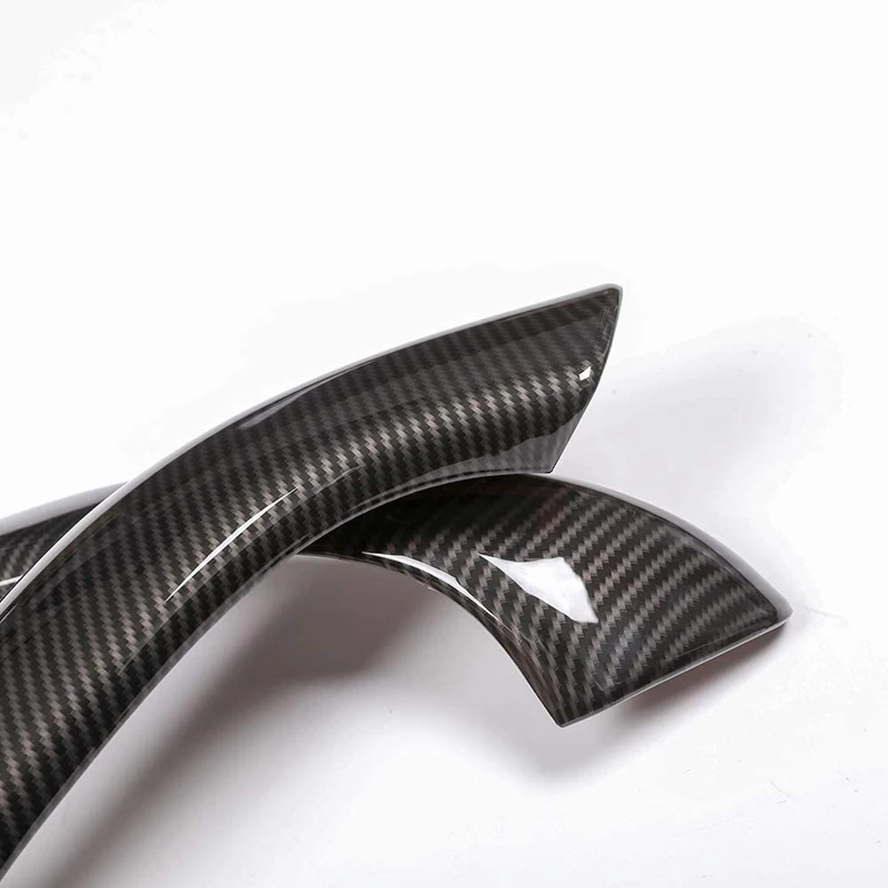 

4 Pcs for X1 F48 2016-2018 Car Carbon Fiber ABS Inner Door Handle Cover Trim Frame for X2 F47 2018 Accessories