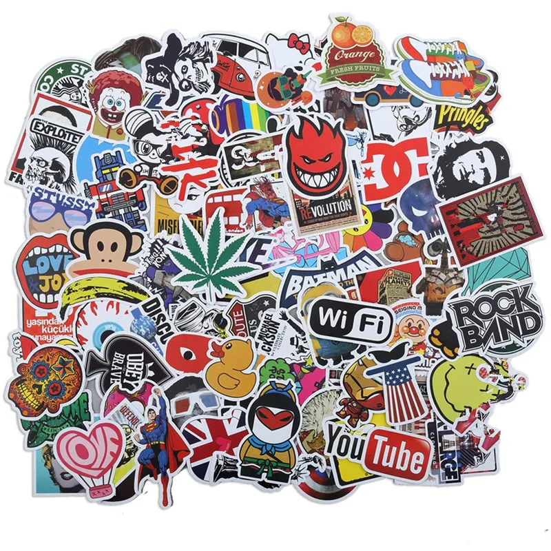 50 шт в наборе милые Виниловая наклейка для ноутбука Microsoft Surface Pro 4 ноутбук