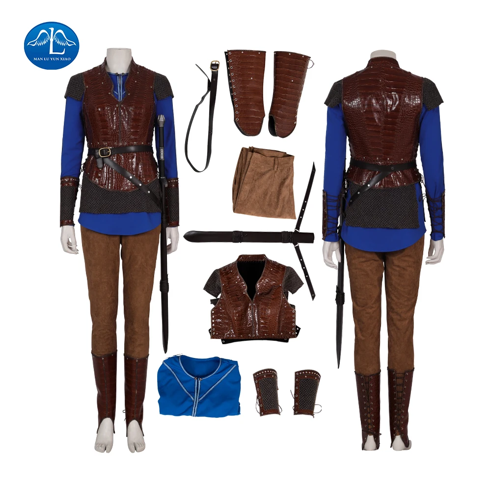 Манлуюньсяо Викинги сэйон3 Лагерта Косплей Katheryn Winnick костюм для женщин Рождество