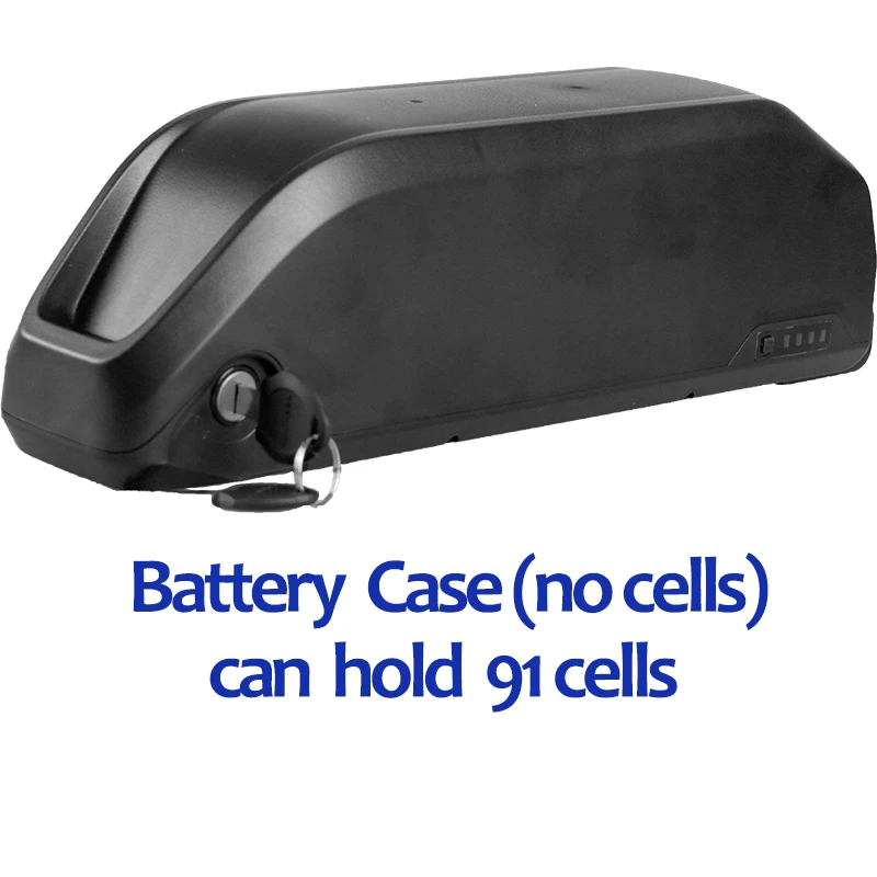 Case 91cells Электрический велосипед 36 В 10,4-31,5 Ач SAMSUNG LG ячейка литиевая батарея для 8FUN Mid привод двигателя BBS02 литий-ионная батарея Ebike аккумулятор чехол - Цвет: Case 91cells