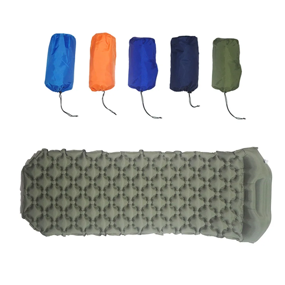Уличная надувная подушка коврик для спального мешка быстро заполняющий воздух