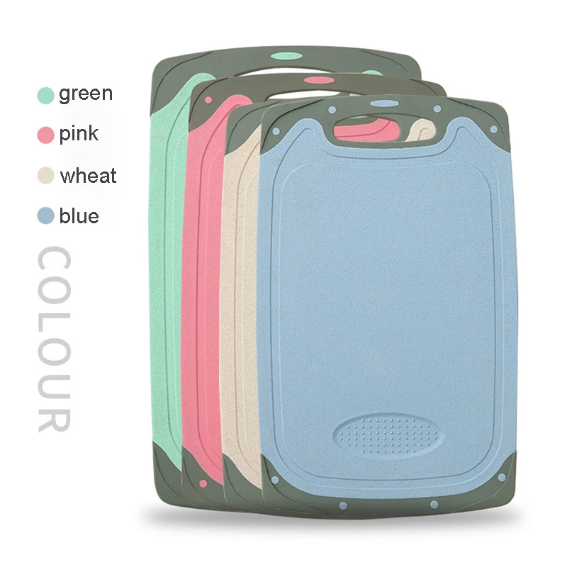 

Antibacterial Chopping Board Wheat Straw Cutting Board Heat Resistant chopping Blocks Fruit Cutting Boards Kitchen Tools