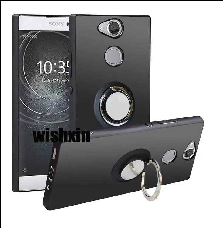 Магнитный автомобильный чехол с кольцом для Sony Xperia XA1 XZ XZ1 XZ2 XA2 XZ4 L2 l3 10 1 5 8 L4 Premium