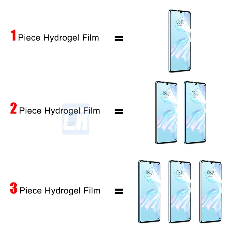 

3Pcs 100D Protective Hydrogel Film for OPPO Find X2 Reno 2z A9 A5 2020 Screen Protector On The for OPPO Reno 3 F11 Pro Not Glass