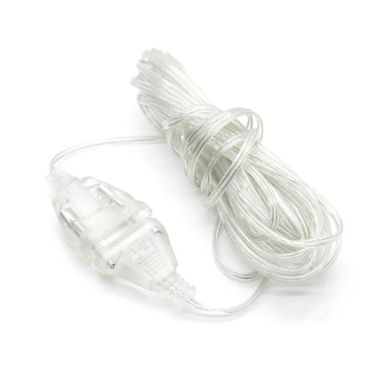 Удлинитель силовой гирлянды 3 м удлинитель кабеля вилка