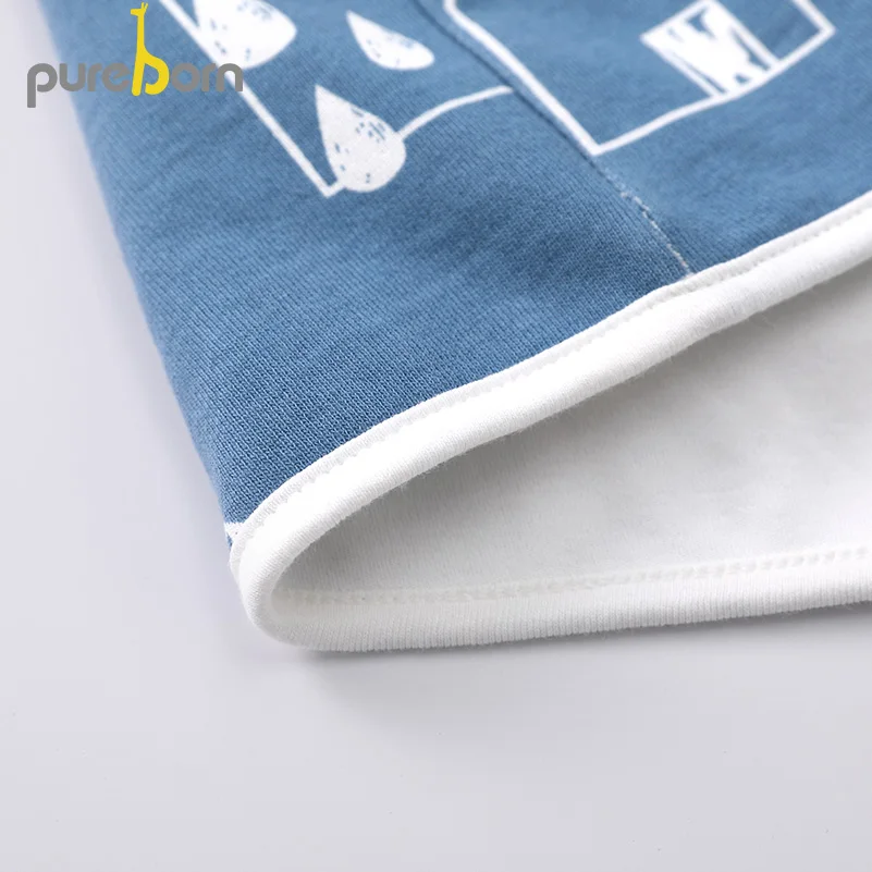 Pureborn/весенне осенний жилет для малышей Хлопковый Легкий девочек и мальчиков