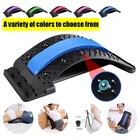 Массажер для спины магнитный, устройство для растяжки позвоночника, для поддержки боли в спине, терапия давлением, массажер для всего тела