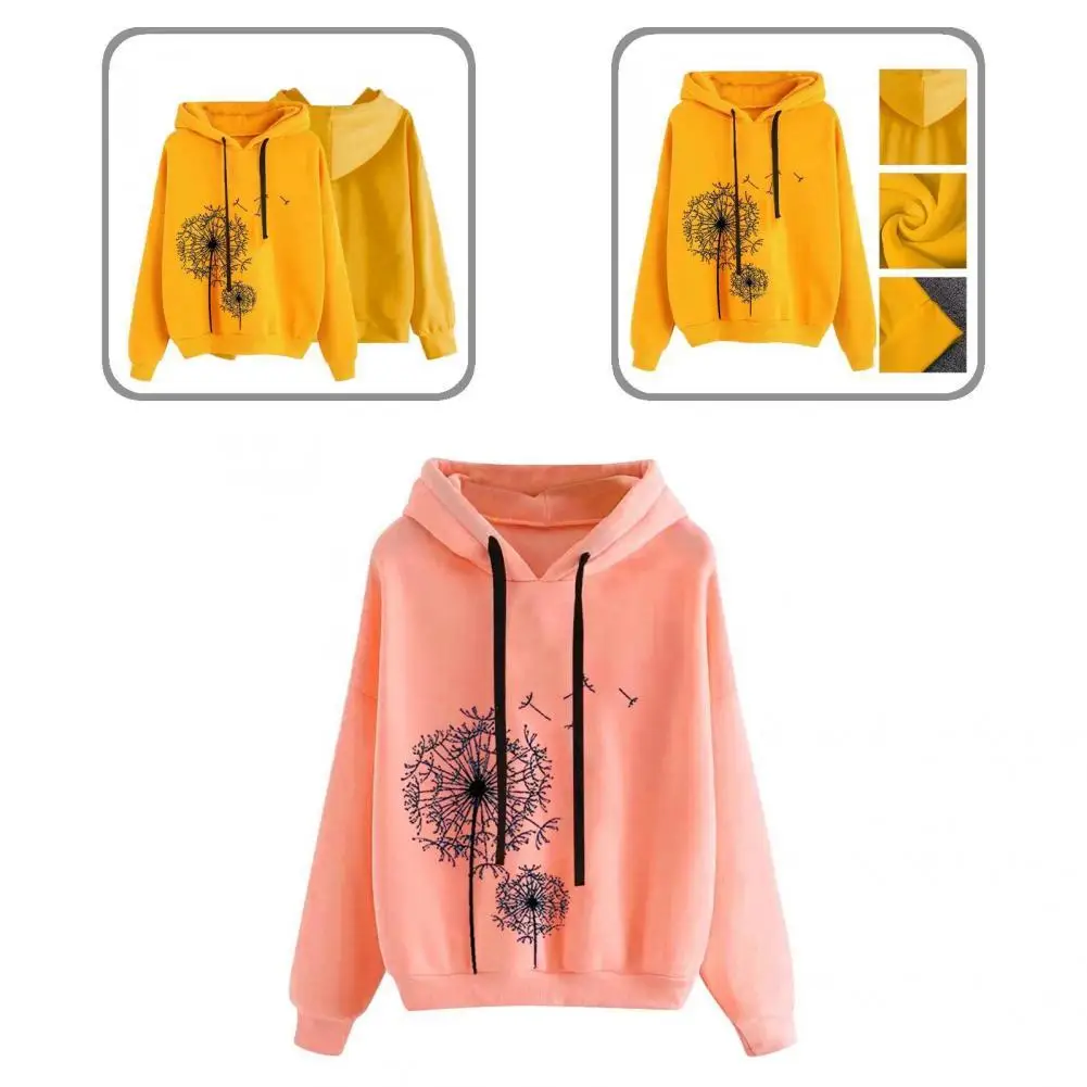 

Stylish Sweatshirt All Match Lady Loose-fitting Korean Style Sweatshirt Hoodie Women Hoodie