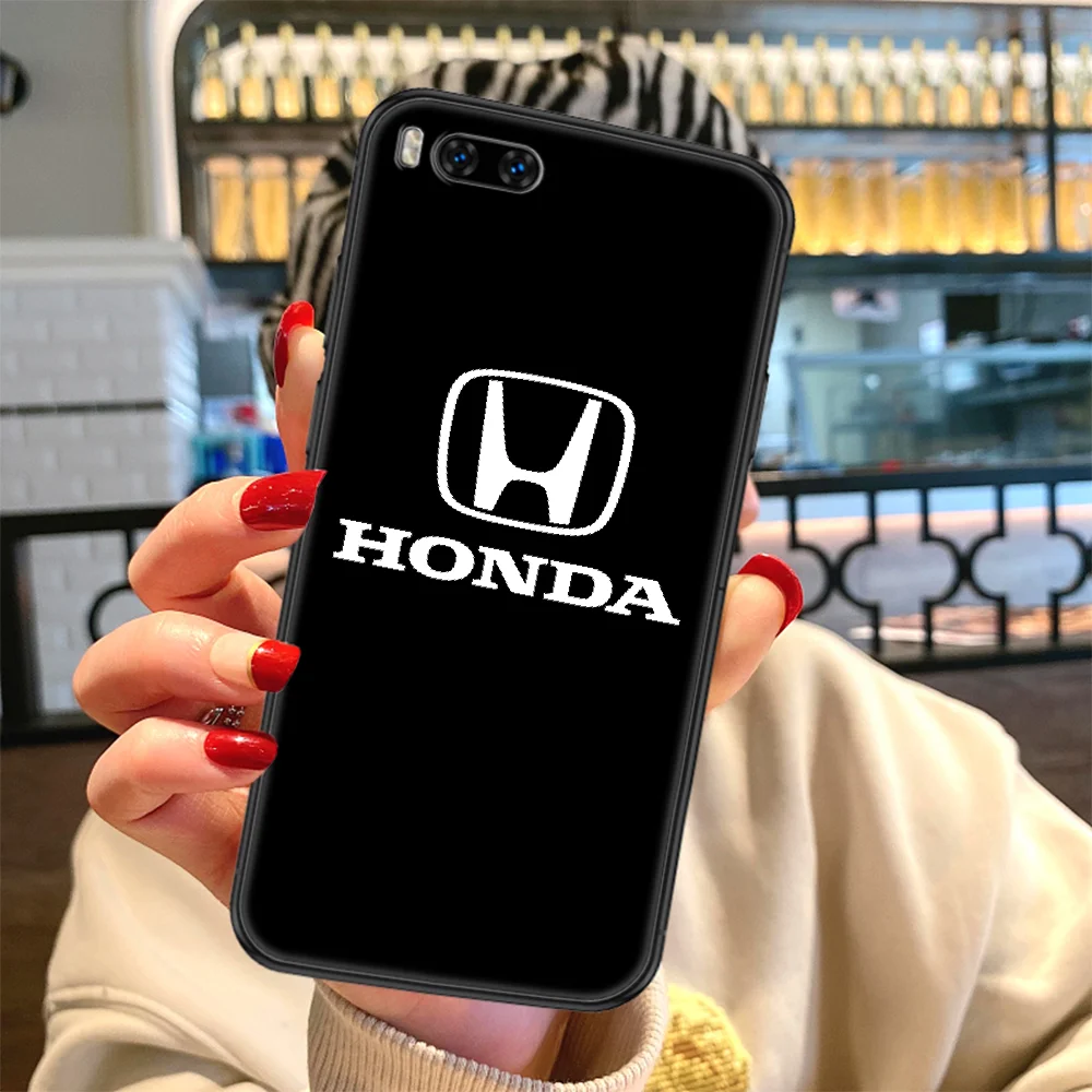 

Racing HONDAs Car Phone case For Xiaomi Mi Max Note 3 A2 A3 8 9 9T 10 Lite Pro Ultra black fashion back soft bumper trend funda