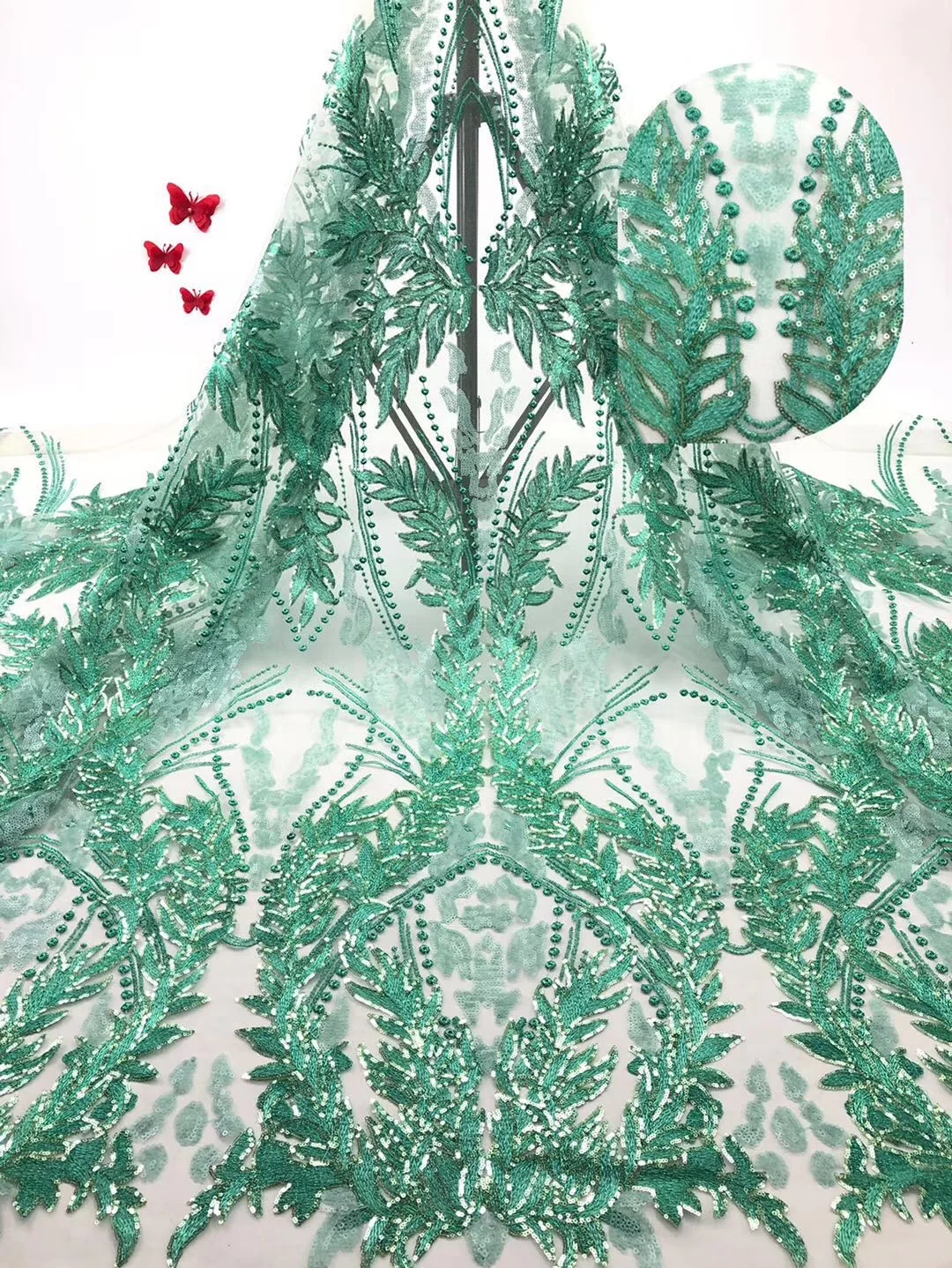 Новое мягкое Африканское молочного цвета Шелковое кружево ткань 2019 высокое