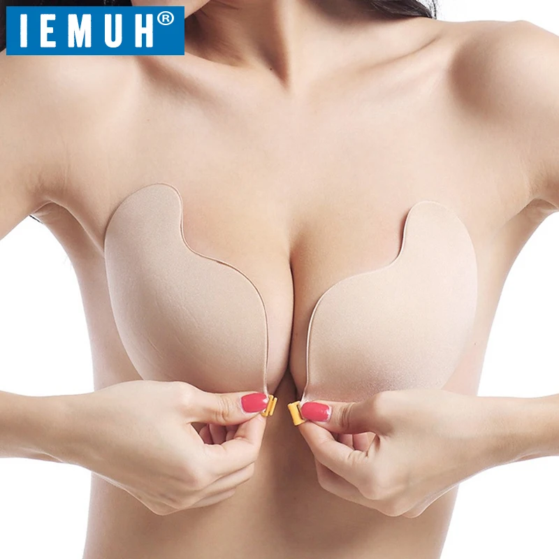 IEMUH сексуальное женское нижнее белье силиконовый пуш-ап бюстгальтер манго