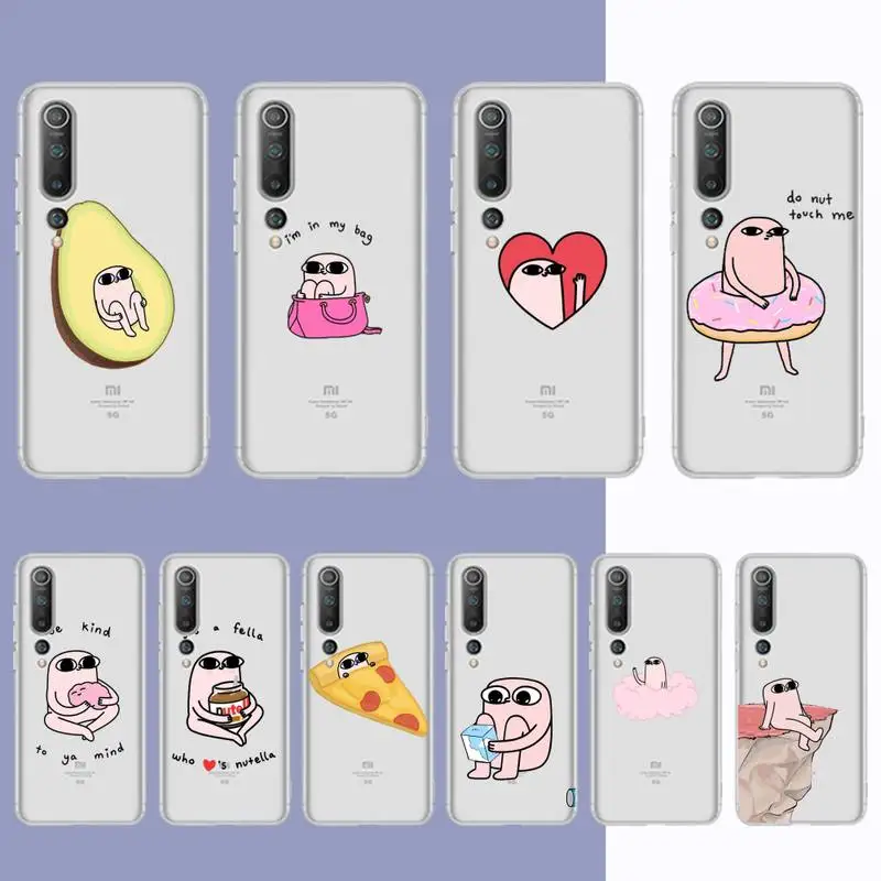 

FHNBLJ Big Eyes Ketnipz Phone Case For Redmi Note 5 7 8 9 10 A K20 pro max lite for Xiaomi 10pro 10T