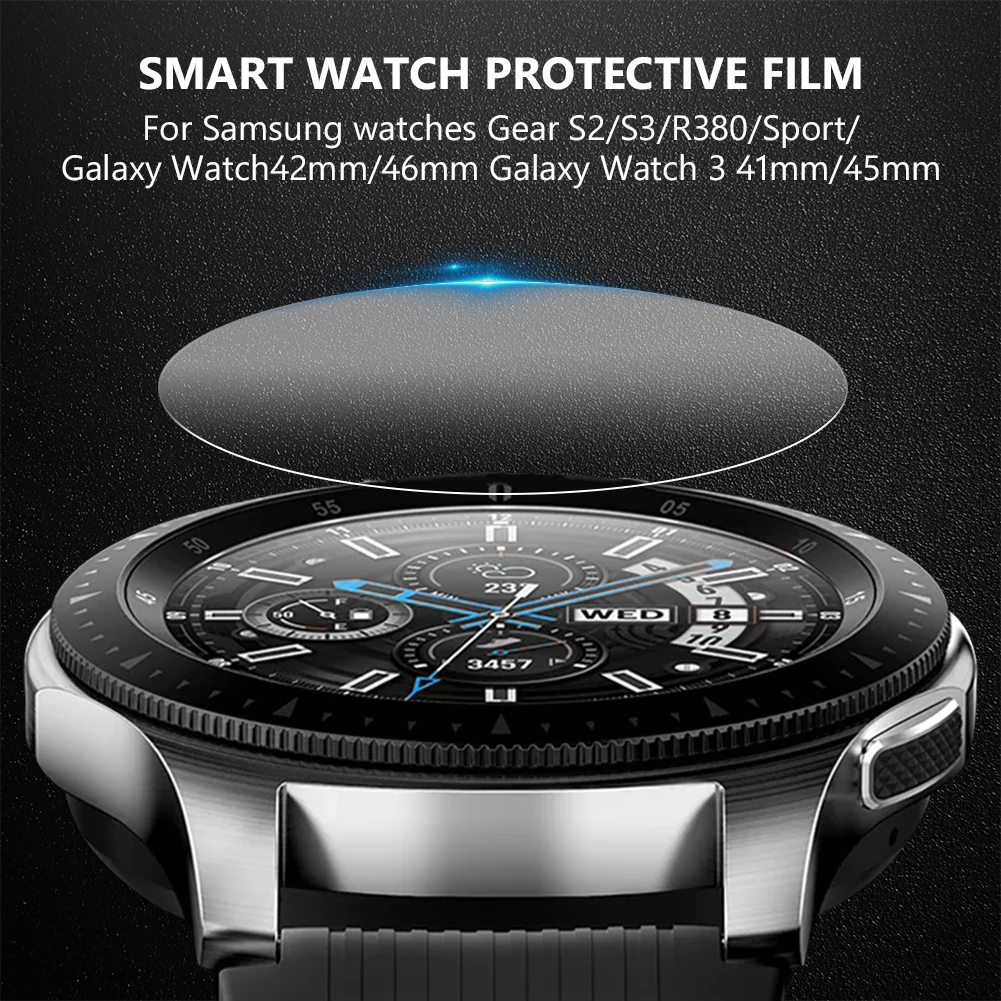 1/2/3 шт. Защитная пленка для экрана Samsung Gear S2 S3 2 R380 Sport Galaxy Watch 41/42/45/46 мм закаленное