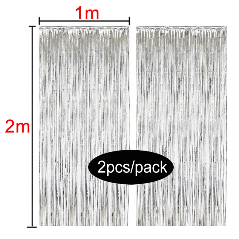 

Фольговая занавеска для фотозоны