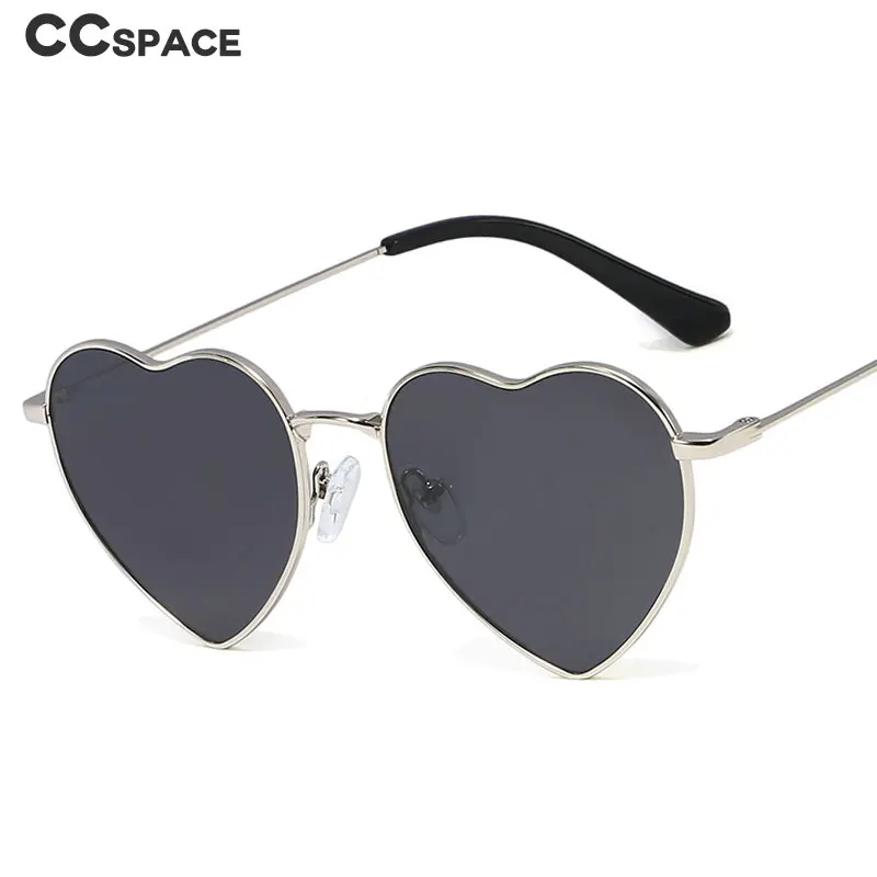 45941 солнцезащитные очки с поляризацией в форме сердца из металла декоративные