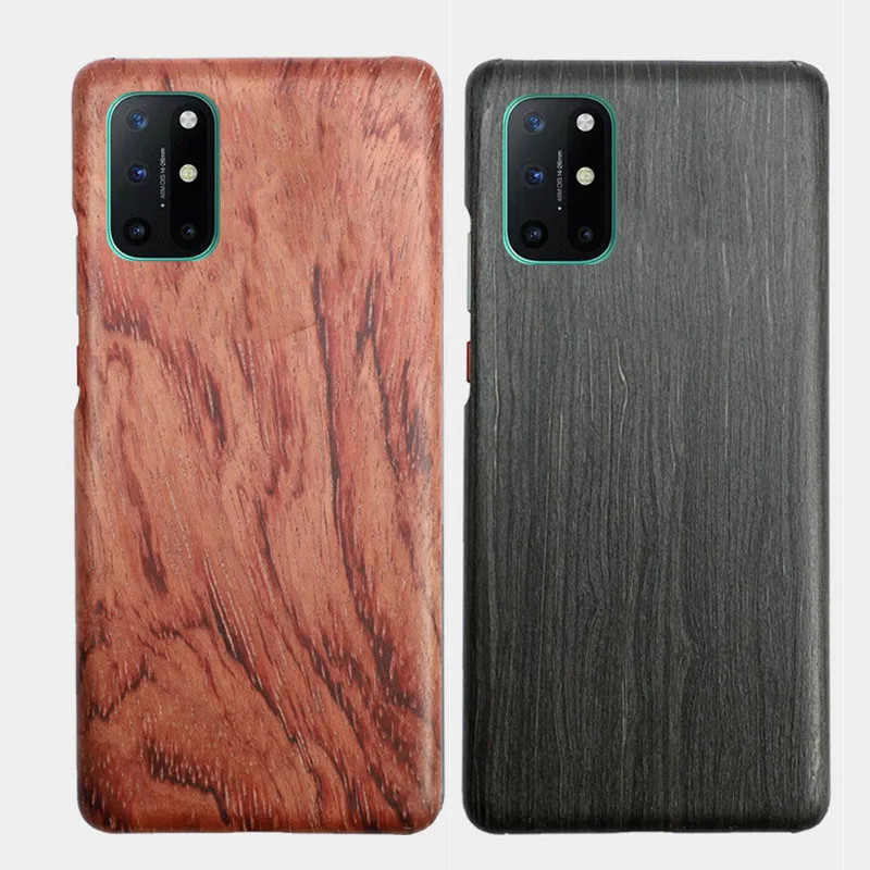 Для OnePlus X 8T 7T/ 7T Pro 7/8/Honor 8 Pro/9/9 Деревянный розовое дерево бамбук орех черное дерева