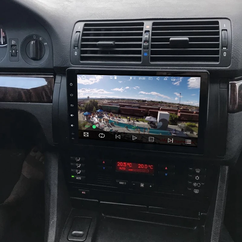 Рамка для автомагнитолы BMW 5 (E39) 1995-2003 9 дюймов экран облицовки стерео DVD-плеер