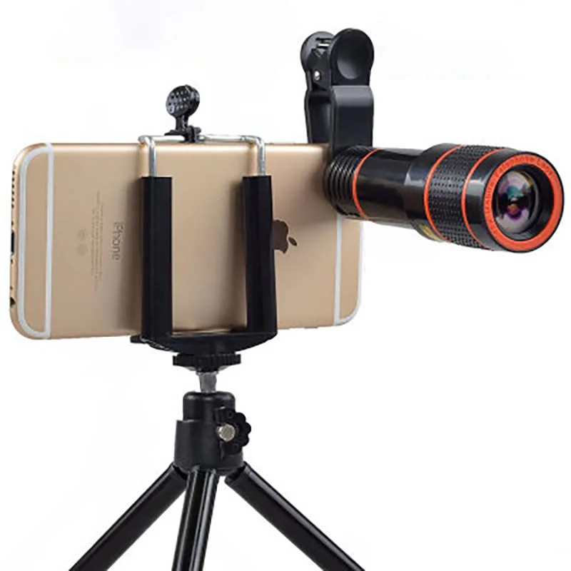 General 12x long focus mobile phone lens manufacturer zoom far external high definition photo 12 times | Мобильные телефоны и