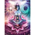 GATYZTORY лотоса DIY картина по номерам с нарисованной девочкой, Ручная роспись холст картина абстрактная живопись маслом на холсте искусство украшения дома DIY Gi