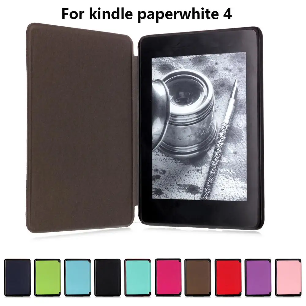 Чехол из ПУ кожи для нового года Amazon kindle paperwhite 4 10th e reader Ультратонкий чехол Умный