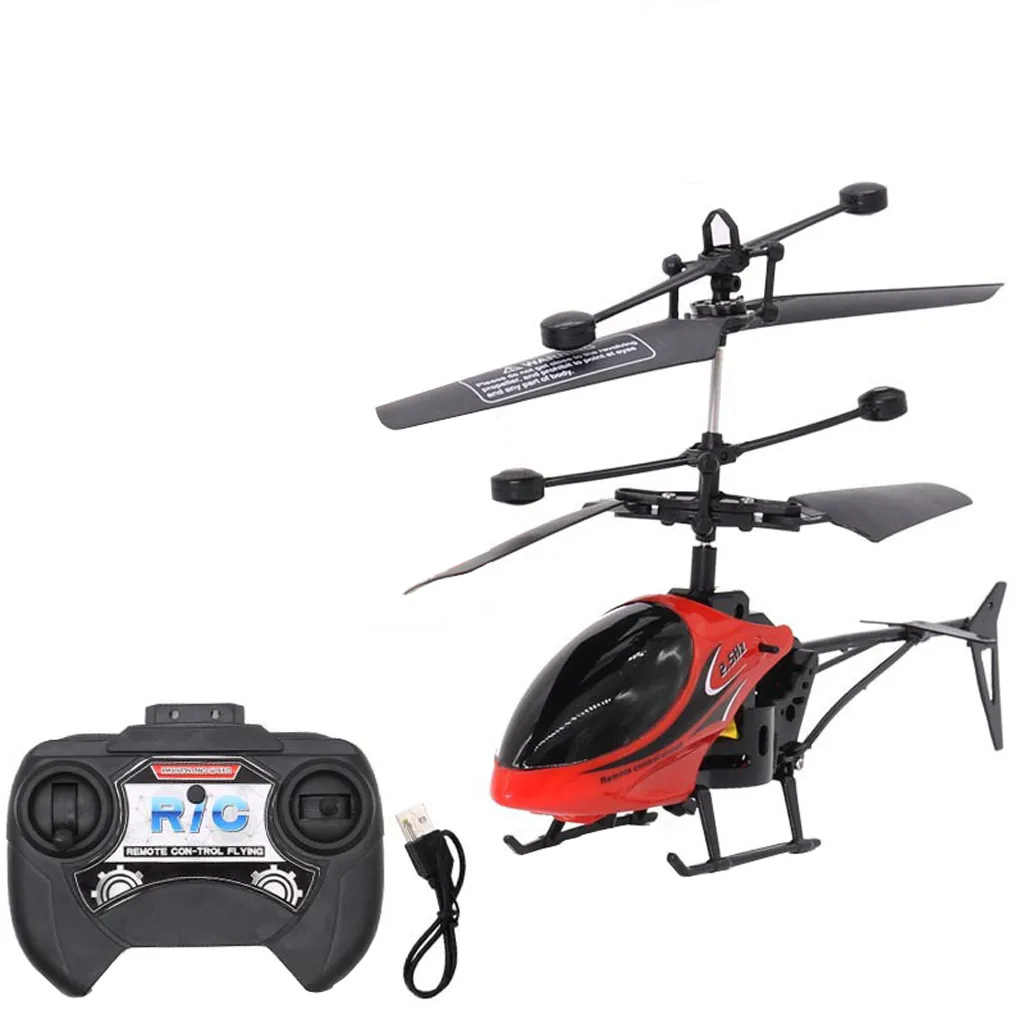 Mini RC Infrared Induction Remote Control Toy 2CH Gyro Helicopter Drone | Игрушки и хобби