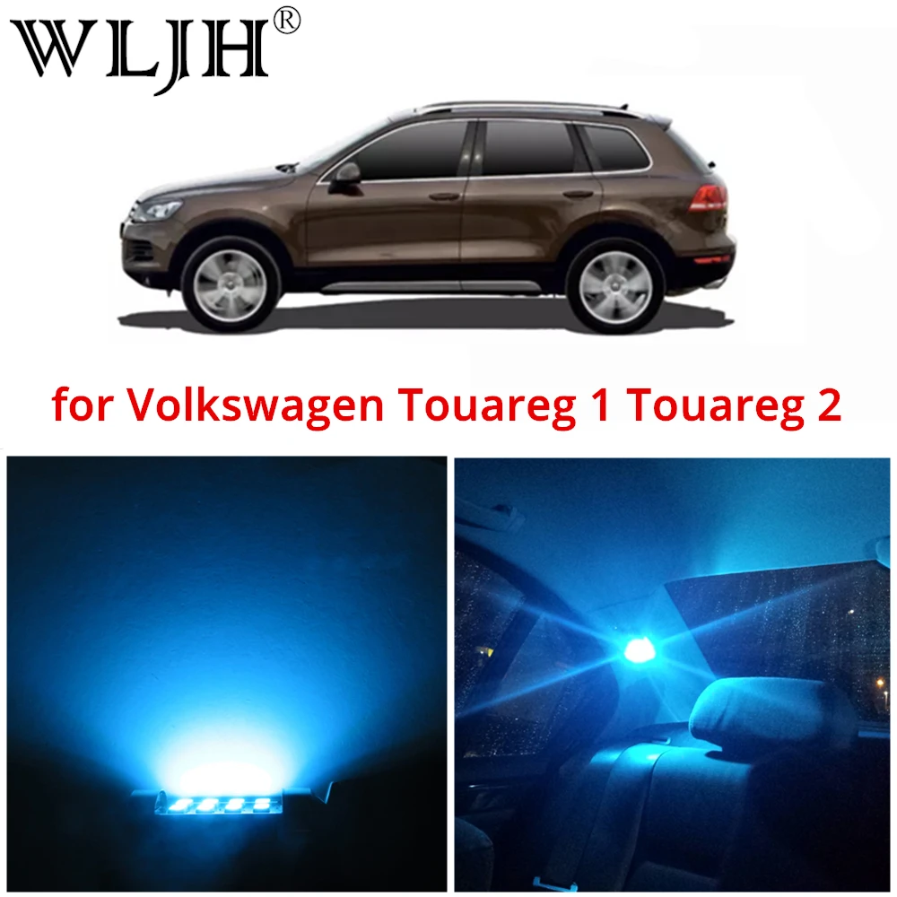WLJH 18x Canbus Купол Карта подсветки перчаточного ящика двери для ног грузовой