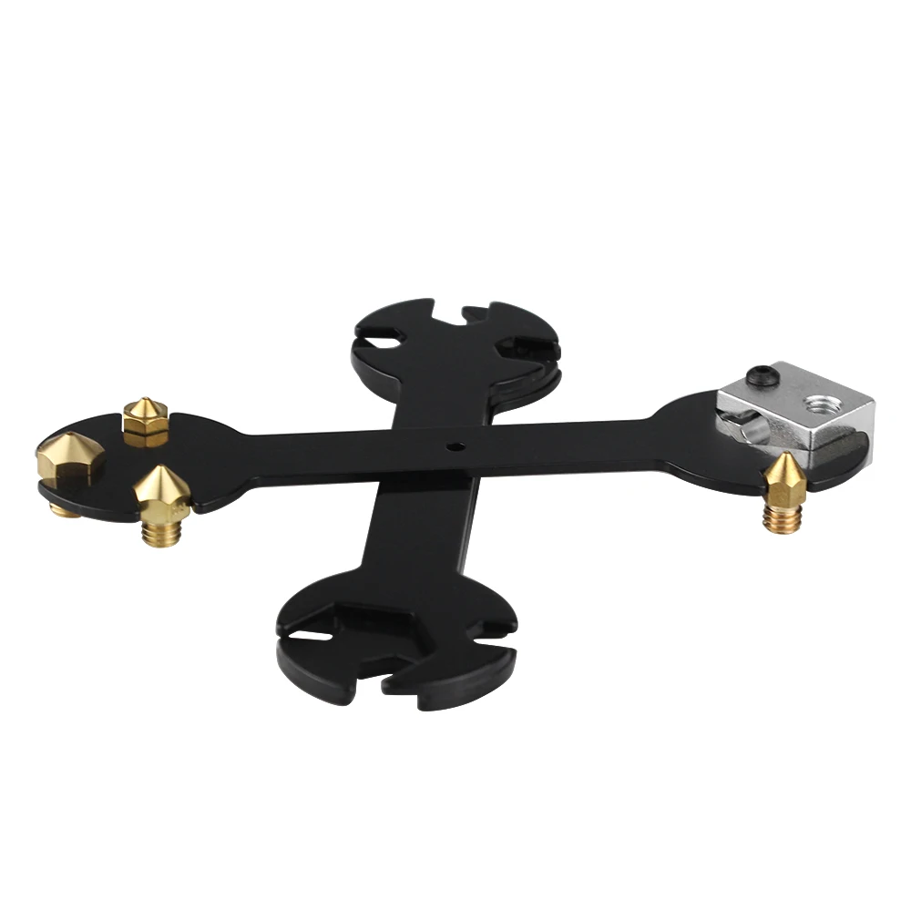 Гаечный ключ 5 в 1 стальной гаечный от 6 мм до 20 плоский для сопла E3D MK8 MK10 запчасти