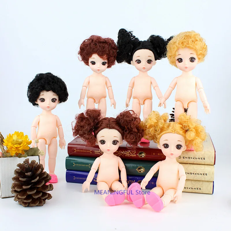 15 см отправить модные куклы обувь макияж одеваются 13 подвижные шарниры кудри BJD