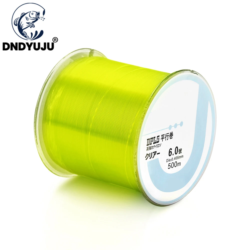 DNDYUJU RU Бесплатная доставка нейлоновая рыболовная леска 500 м монофиламентная
