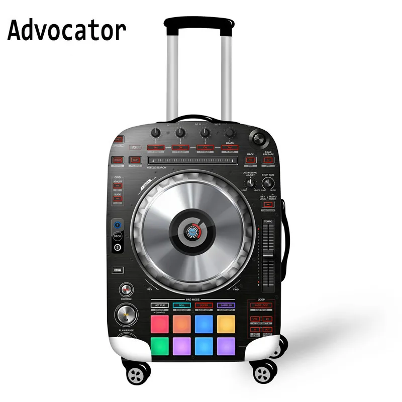 ADVOCARTOR Sound Music Pattern Waterproof  Protective Cover Suitcase Stretch Elastic Luggage Covers for 18-28 Travel Accessories