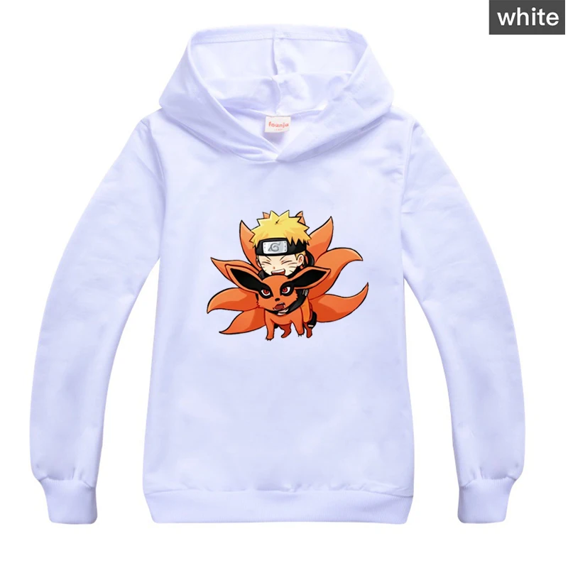 

2020 Fall Baby Boy Tops Toddler Sweatshirt Naruto Kids Clothes Cartoon Children Hoodies Tee Halloween Ropa De Invierno Para
