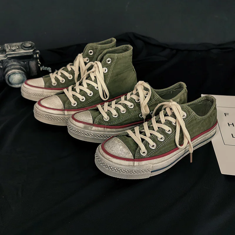 

Canvas Spring Women Shoes Korean Dirty Shoes Casual Sneakers Lace Up Comfortable Vulcanized Chaussure Zapatillas Mujer