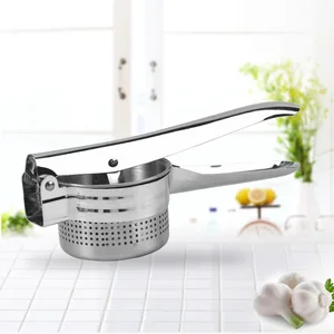 stainless steel manual juice press potato press potato press garlic press kitchen gadgets kitchen gadgets and accessories free global shipping