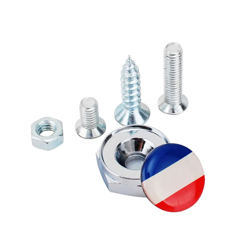 1 Набор лазерная гравировка Французский флаг Кремниевая поверхность цинковый