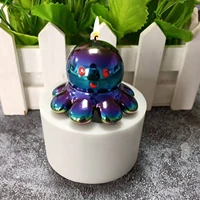 octopus silicone candle making mold 3d resin epoxy chocolate cake handmade diy craft mould form for candles xk046