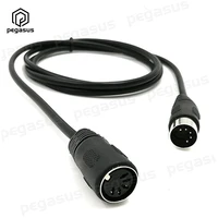 1 5 meters 5pin din male to female audio midiat adapter cable for midi keyboard guitars