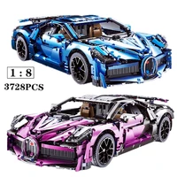 creative expert high tech divo super speed racing car rsr t5004 3728pcs moc bricks technical model building blocks boys toys