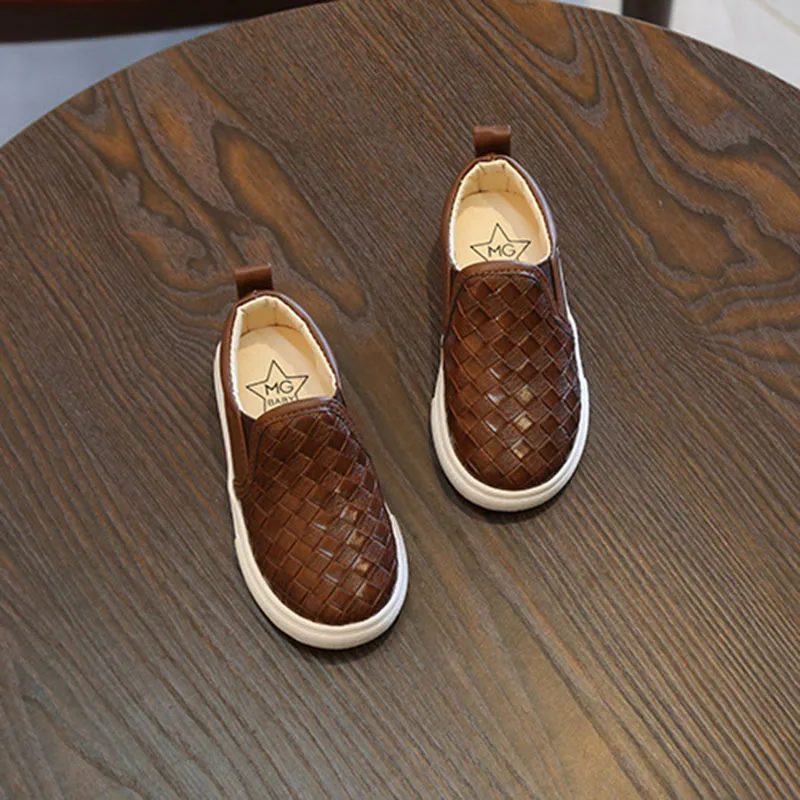 Нескользящие Детские кроссовки Повседневная Детская школьная обувь на плоской