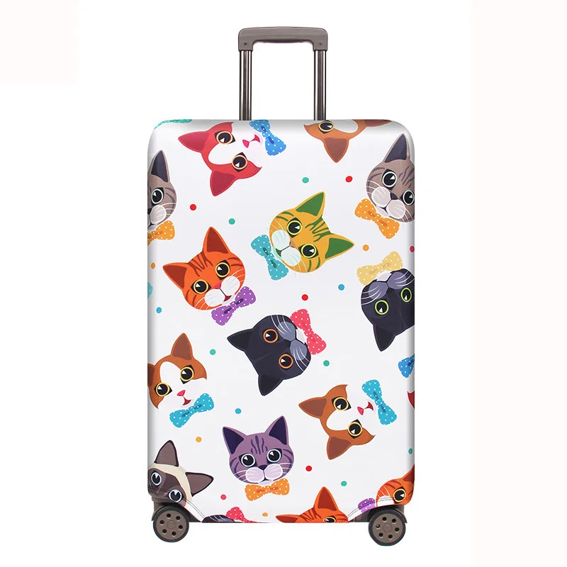 Y Luggage cover Сгущенная крышка багажника багажника для 18-32 дюймов тележка суперобложка идеально упругие аксессуары для путешествий - Цвет: Y Luggage cover