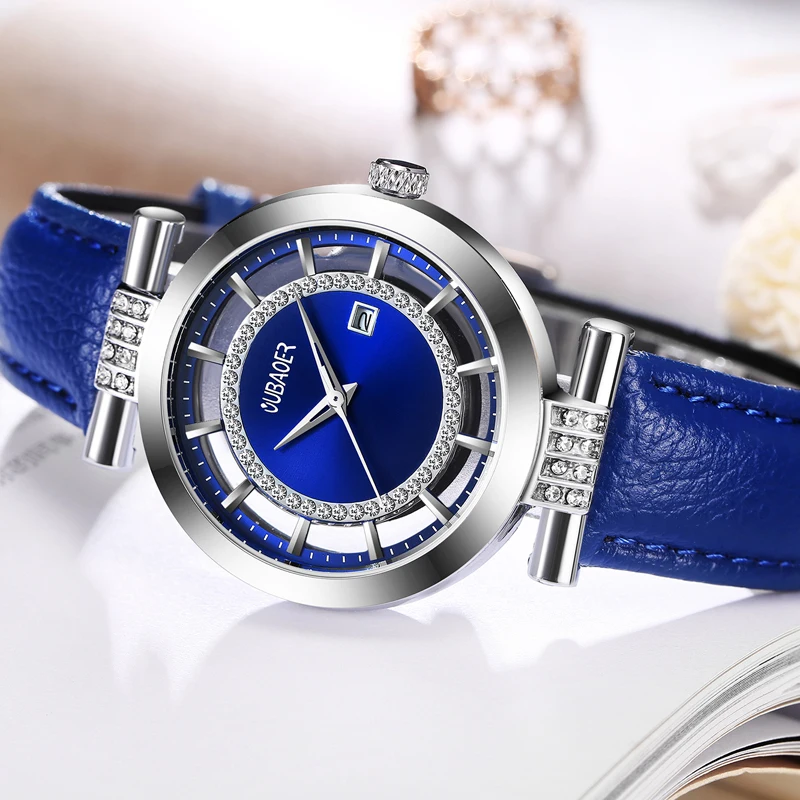 30 м Водонепроницаемые Montre Femme 2020 Oubaoer Роскошные Брендовые женские японские
