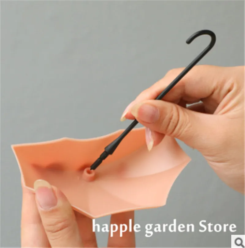 1 шт./лот креативный настенный крючок в форме зонта цветной держатель для ключей