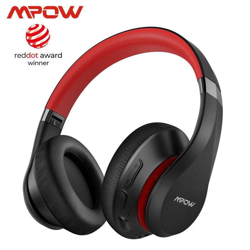 Беспроводные/проводные наушники Mpow 079 Bluetooth 5 0 Время проигрывания 30 часов Hi Fi