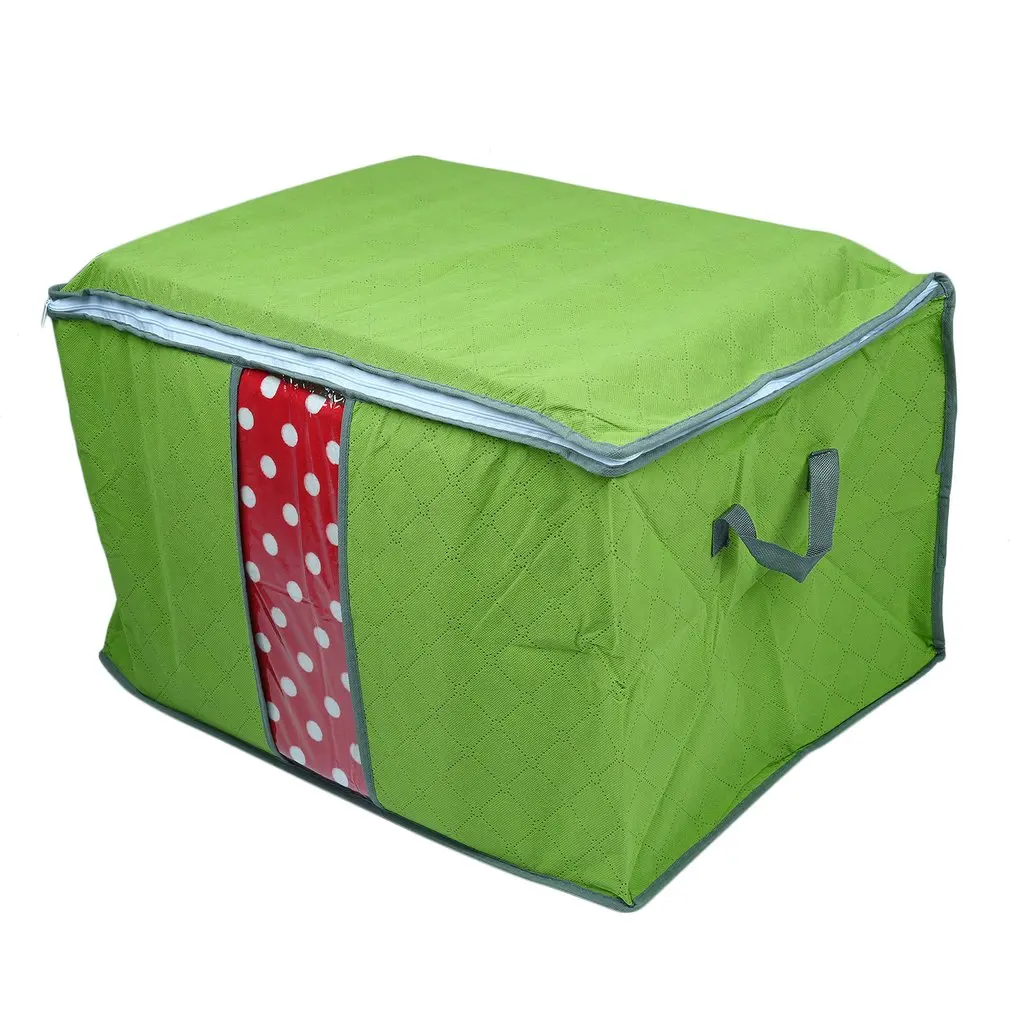 

Bamboo Charcoal Quilt Storage Bag Green