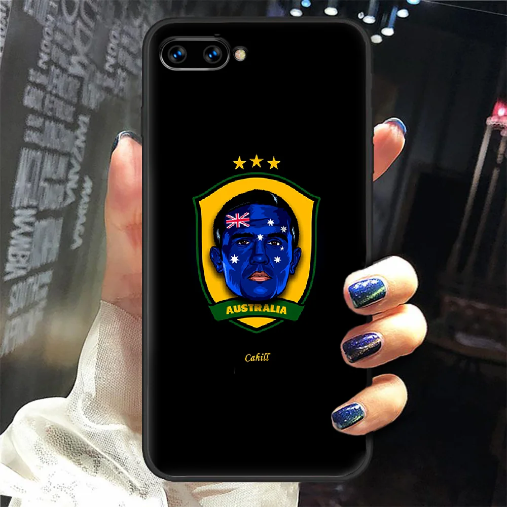 

Football soccer stars messi CR7 Phone Case Cover Hull For HUAWEI honor 8 8c 8a 8x 9 9a 9x V10 MATE 10 20 I lite pro black coque