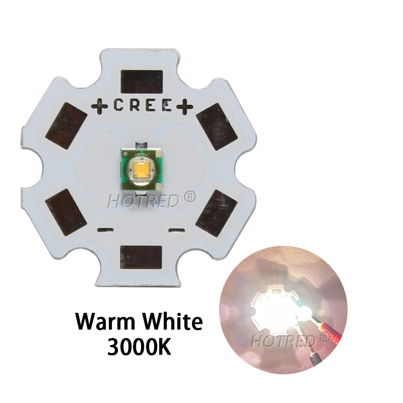 10 шт. 3 Вт 3535 Cree светодиодный XPE XP-E R3 высокое Мощность чип теплый белый холодный 3000K