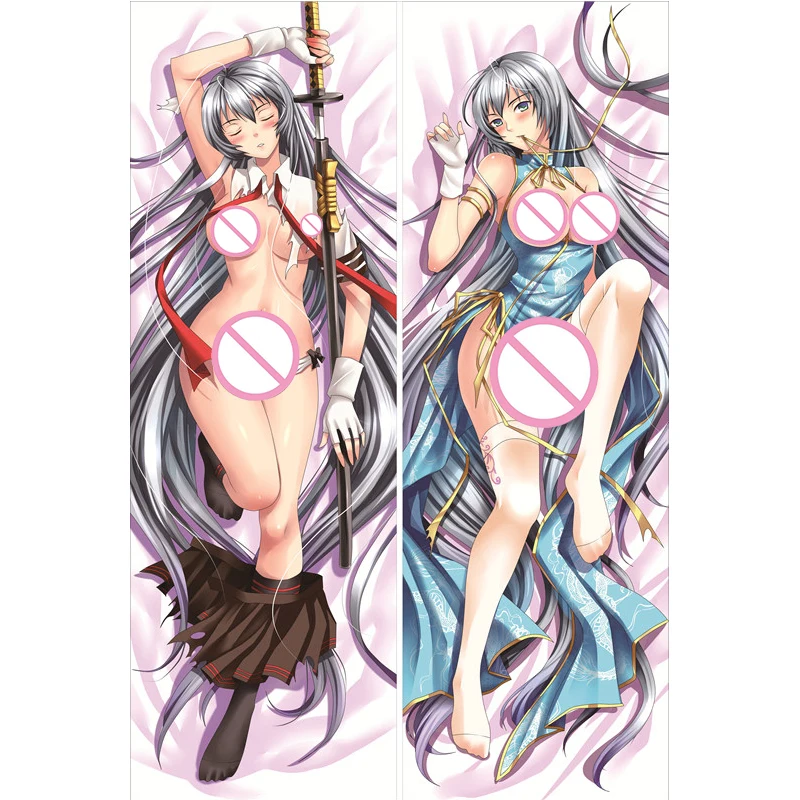 Ikki Tousen Shimei Ryomou Dakimakura Cover Ikkitousen Anime Unchou Kan'u Hakufu Sonsaku Long Hugging Body Pillow Case | Дом и сад